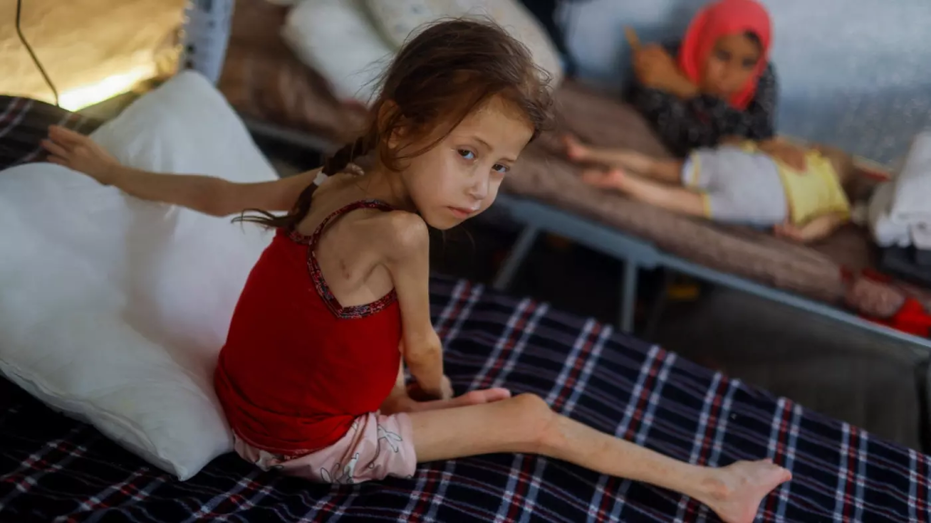 GAZA / « GÉNOCIDE » : 21 enfants morts de faim en 72 heures
