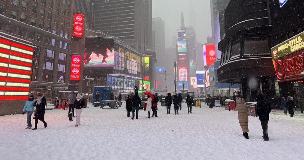 USA / CLIMAT : Tempête de neige historique