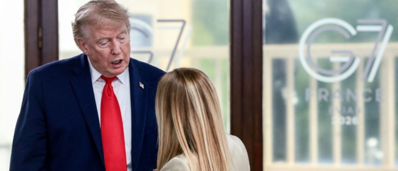 TRUMP / MELONI : Friture sur la ligne