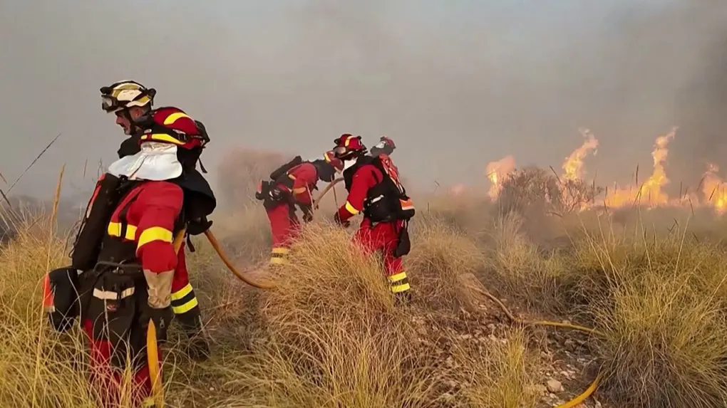 ESPAGNE / CLIMAT : Incendies historiques dans le pays