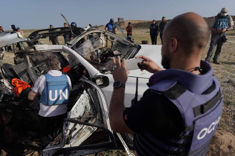 ONU : 350 humanitaires tués en 2025 dont la majorité à Gaza