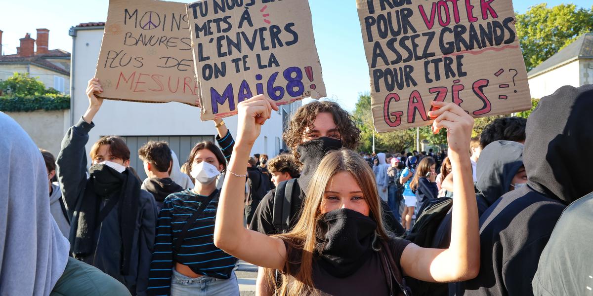 MOUVEMENT LYCÉEN : La société civile en soutien